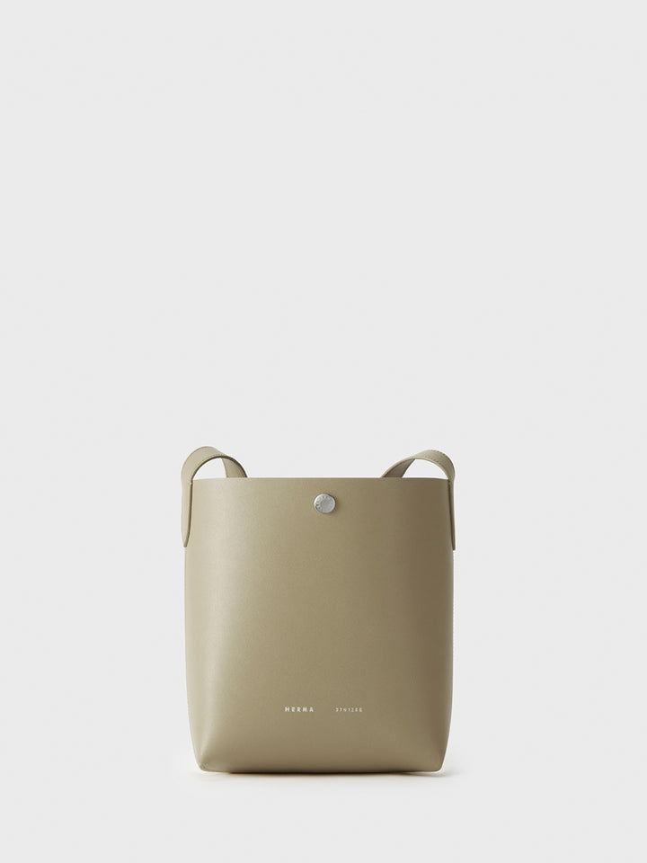 Small Cabas Shoulder Bag | Ecru