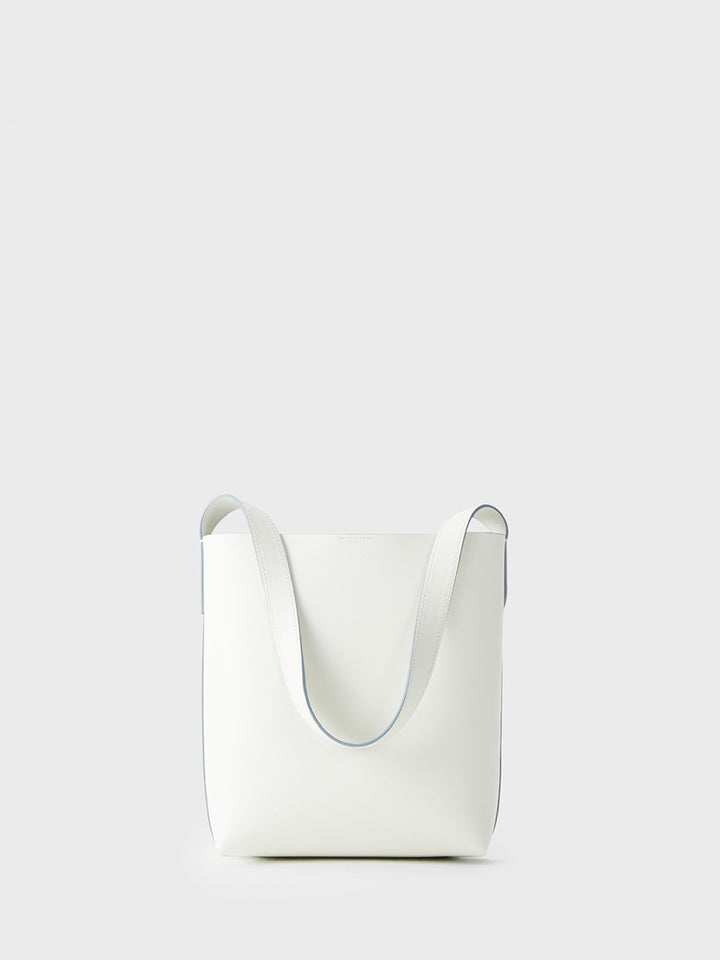 Small Cabas Shoulder Bag | White