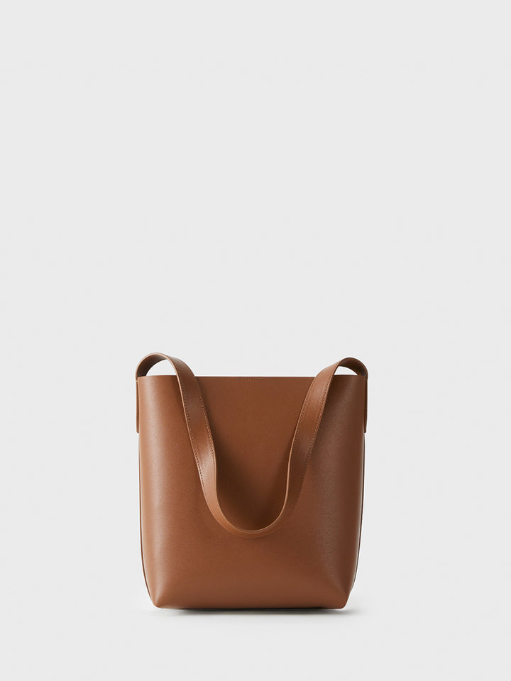 Small Cabas Shoulder Bag | Wood