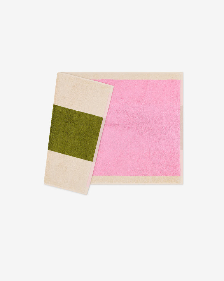 バスマット 50×80 | Pink / Olive