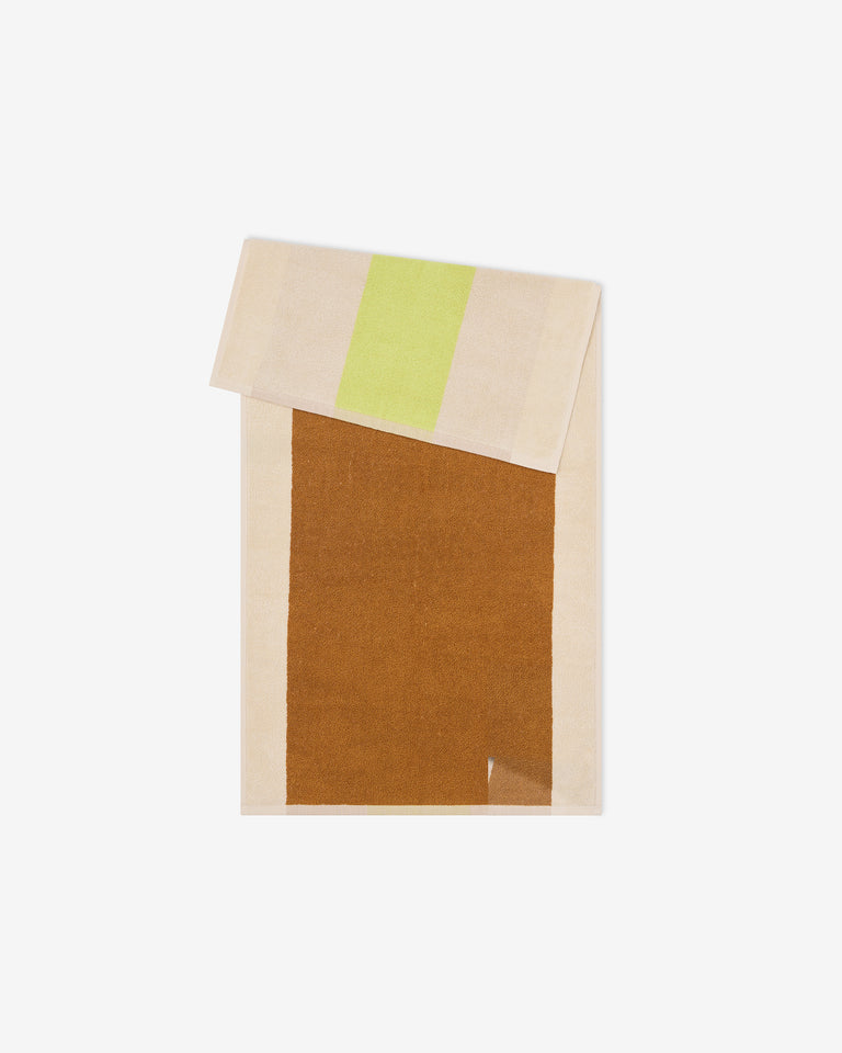 バスタオル 50×100 | Lime / Toffee