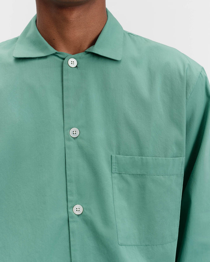 パジャマ長袖シャツ・パンツセット（Vintage Green）