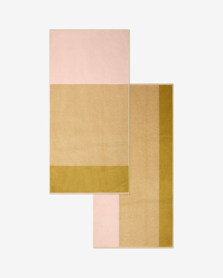 バスタオル 70×140 | ２枚セット Blush / Olive