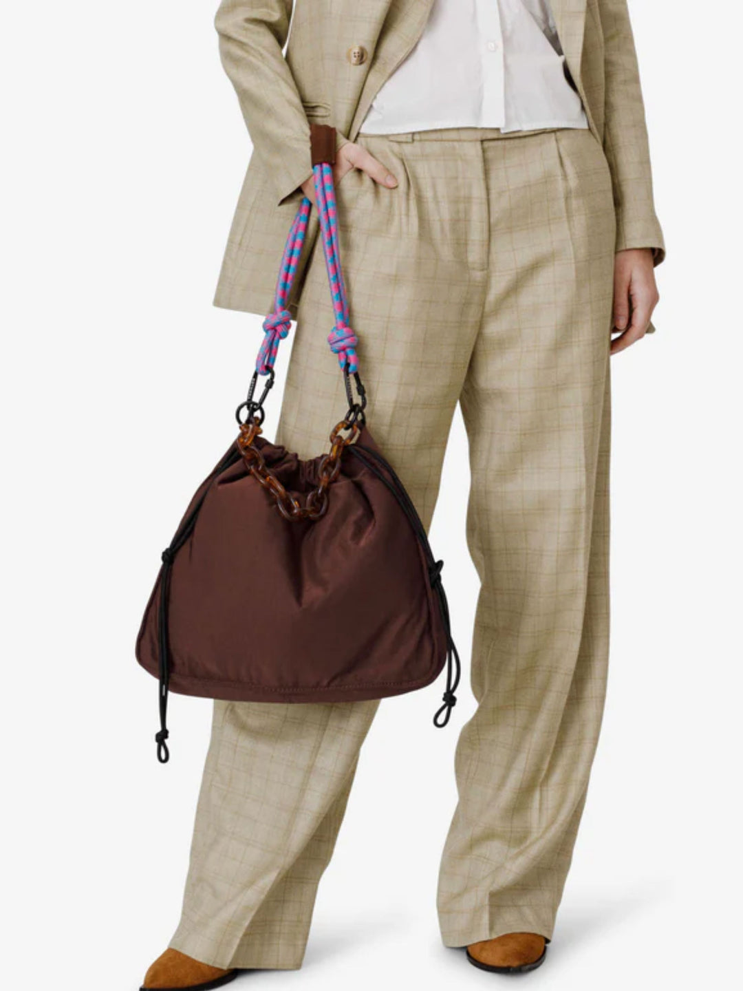 Sant Hobo Bag バッグ Brownie