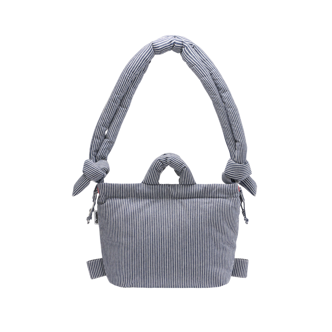 Compact Ona Soft Bag | Navy Stripes