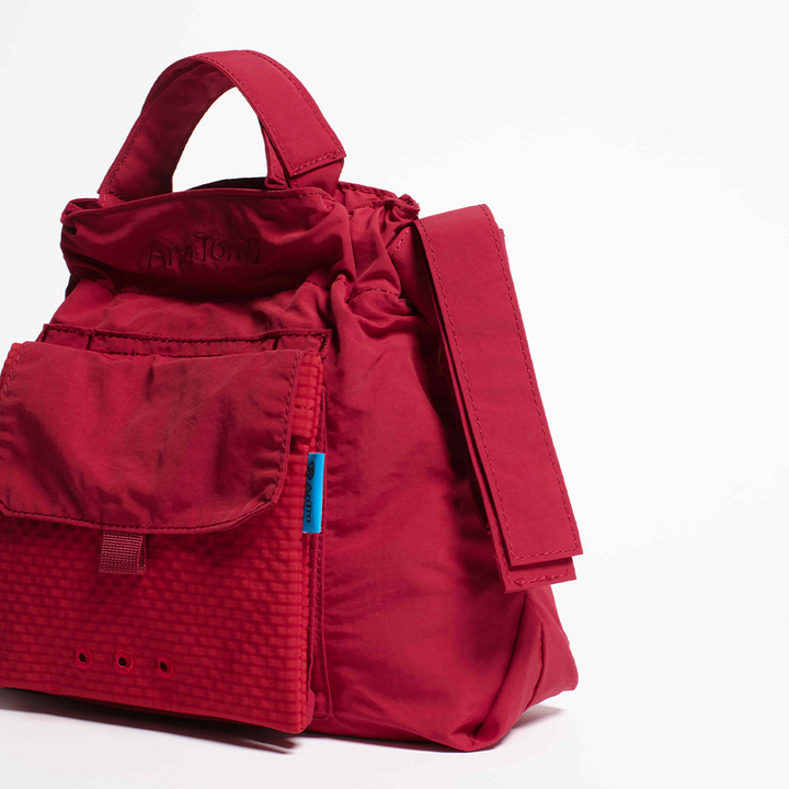City Bag | Checkered Paprika