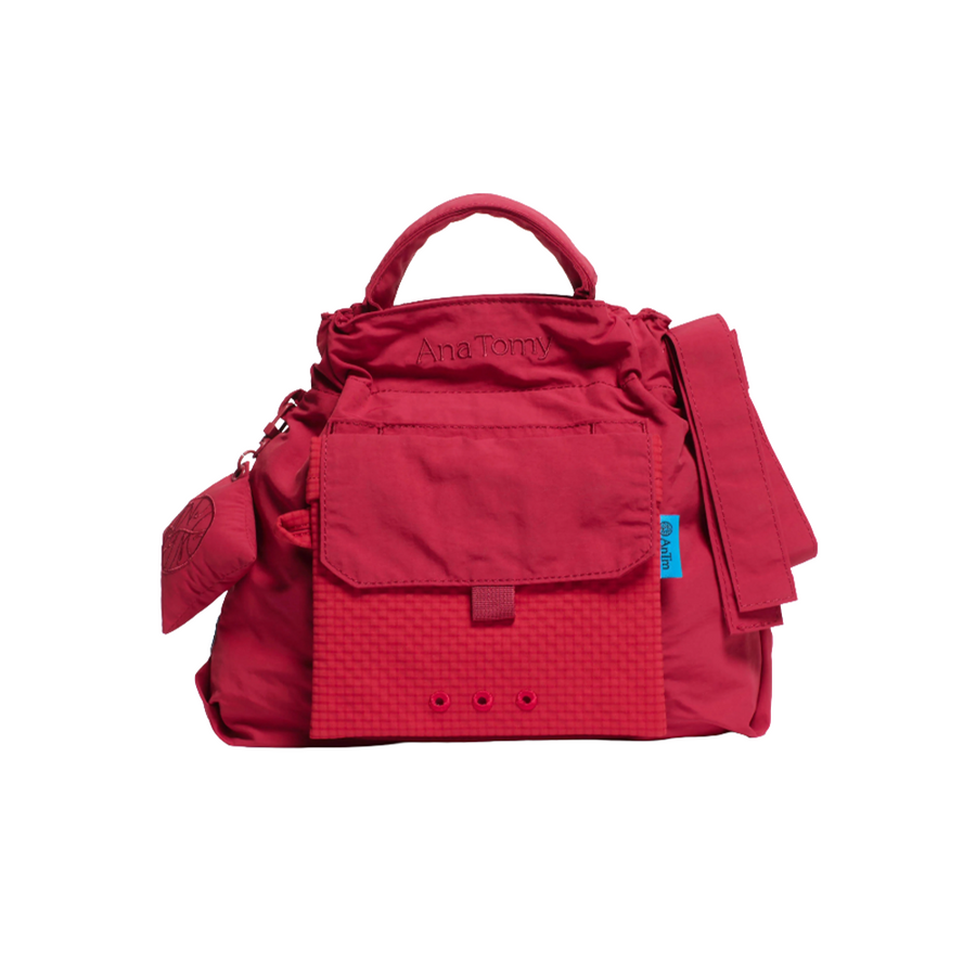 City Bag | Checkered Paprika
