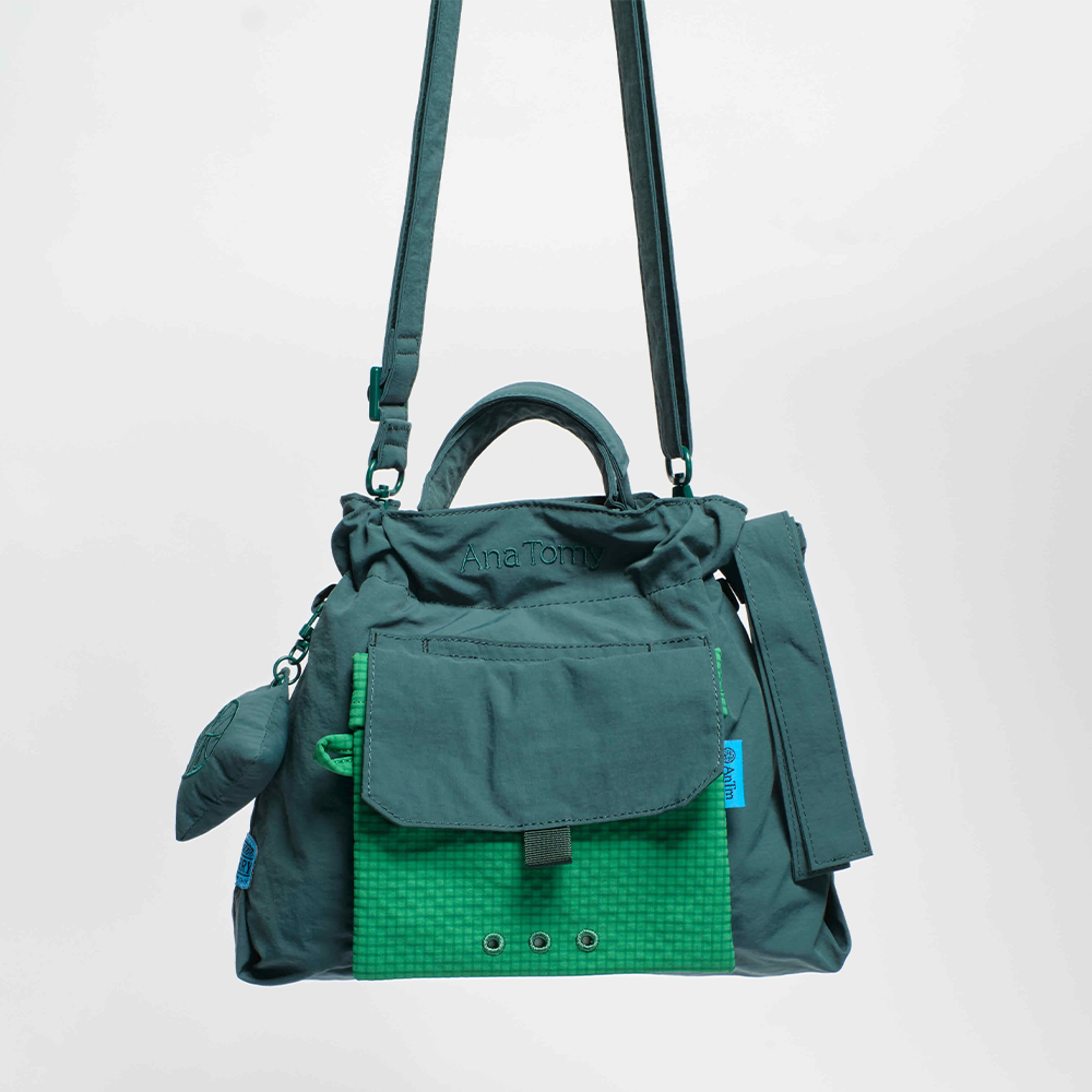 City Bag | Checkered Pine