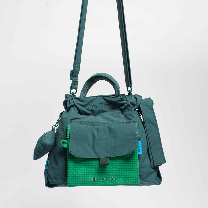 City Bag | Checkered Pine