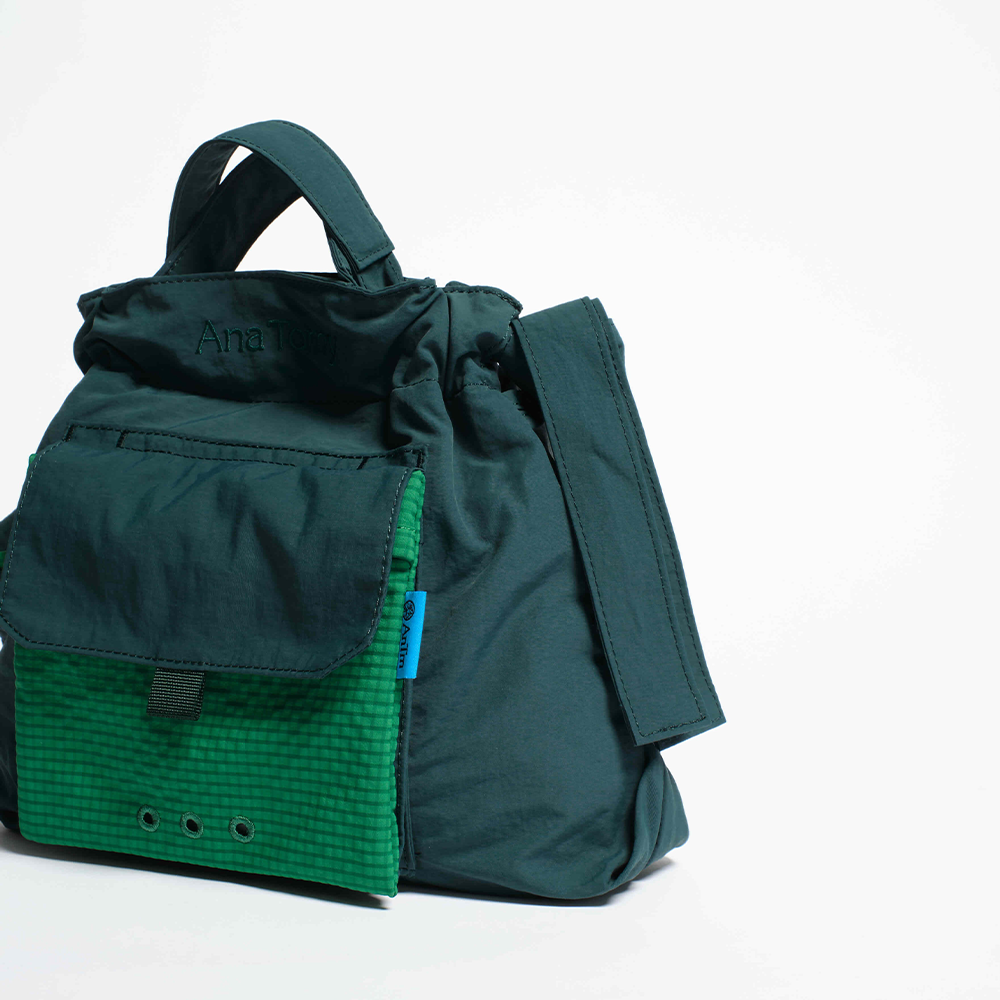 City Bag | Checkered Pine