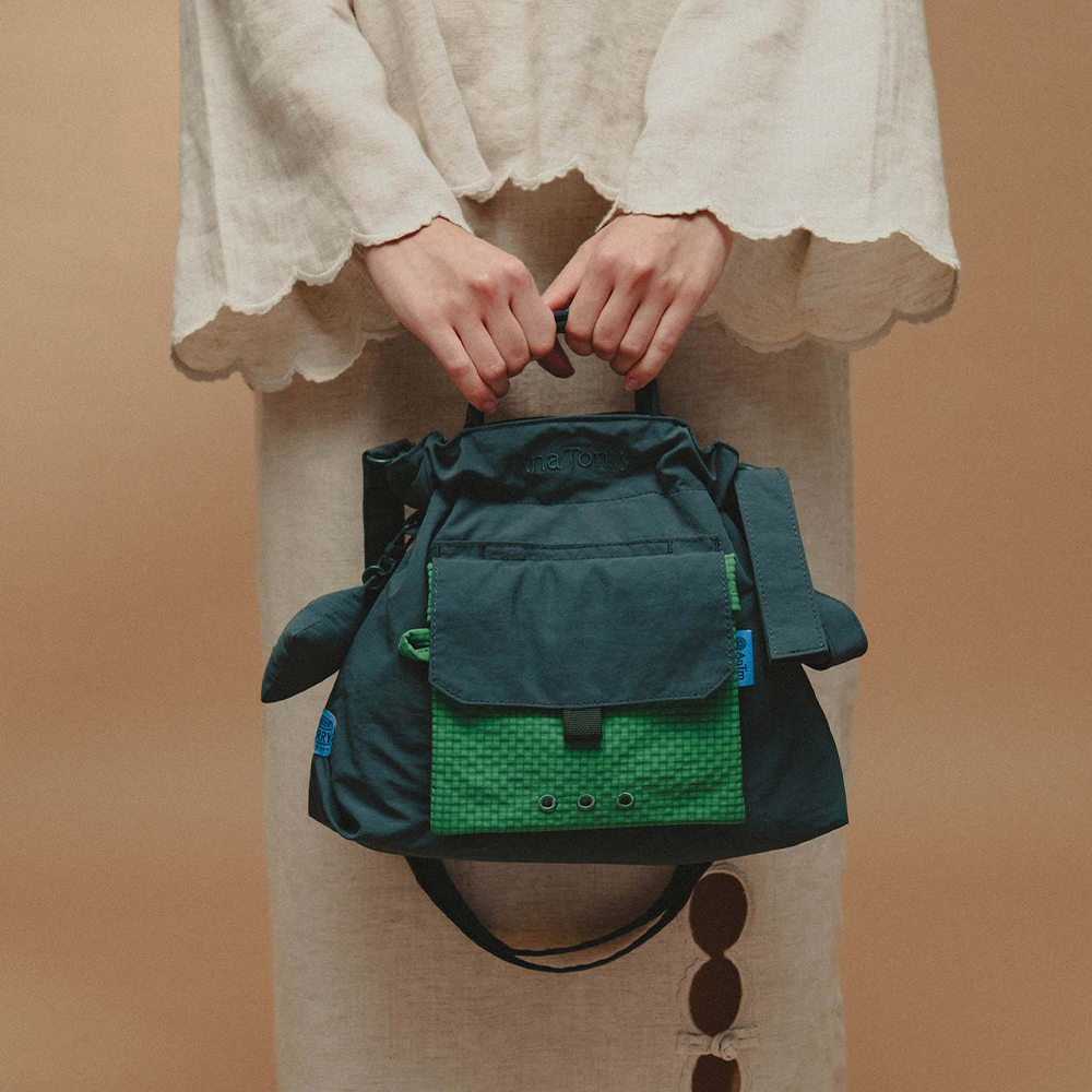 City Bag | Checkered Pine