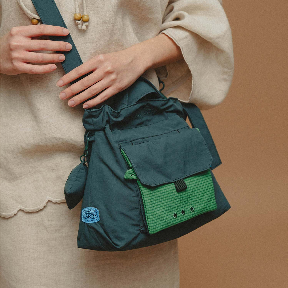 City Bag | Checkered Pine