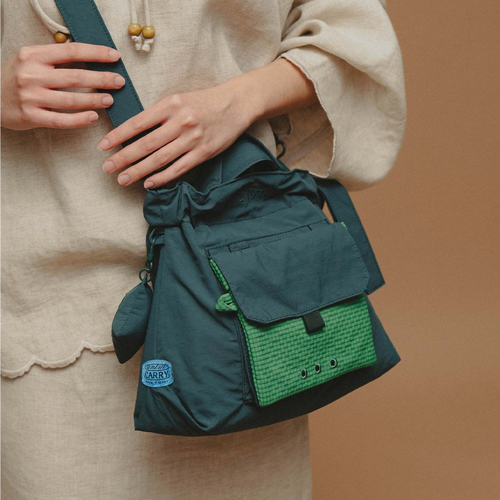 City Bag | Checkered Pine