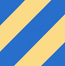 Cobalt + Lime Stripe