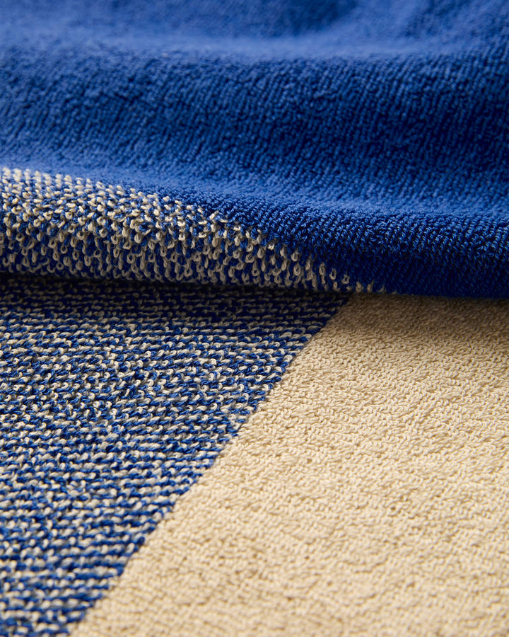 バスタオル 70×140 | ２枚セット Cobalt Blue / Ecru
