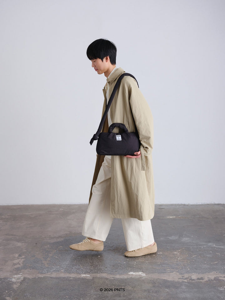 MiniOna Soft Bag | Peanuts - Black