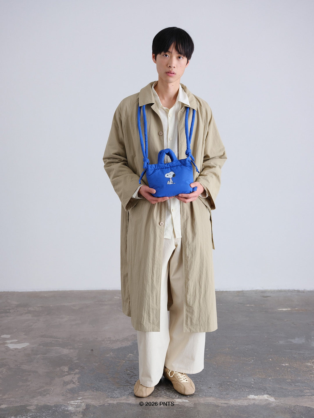 Micro Ona Soft Bag | Peanuts - Cobalt Blue