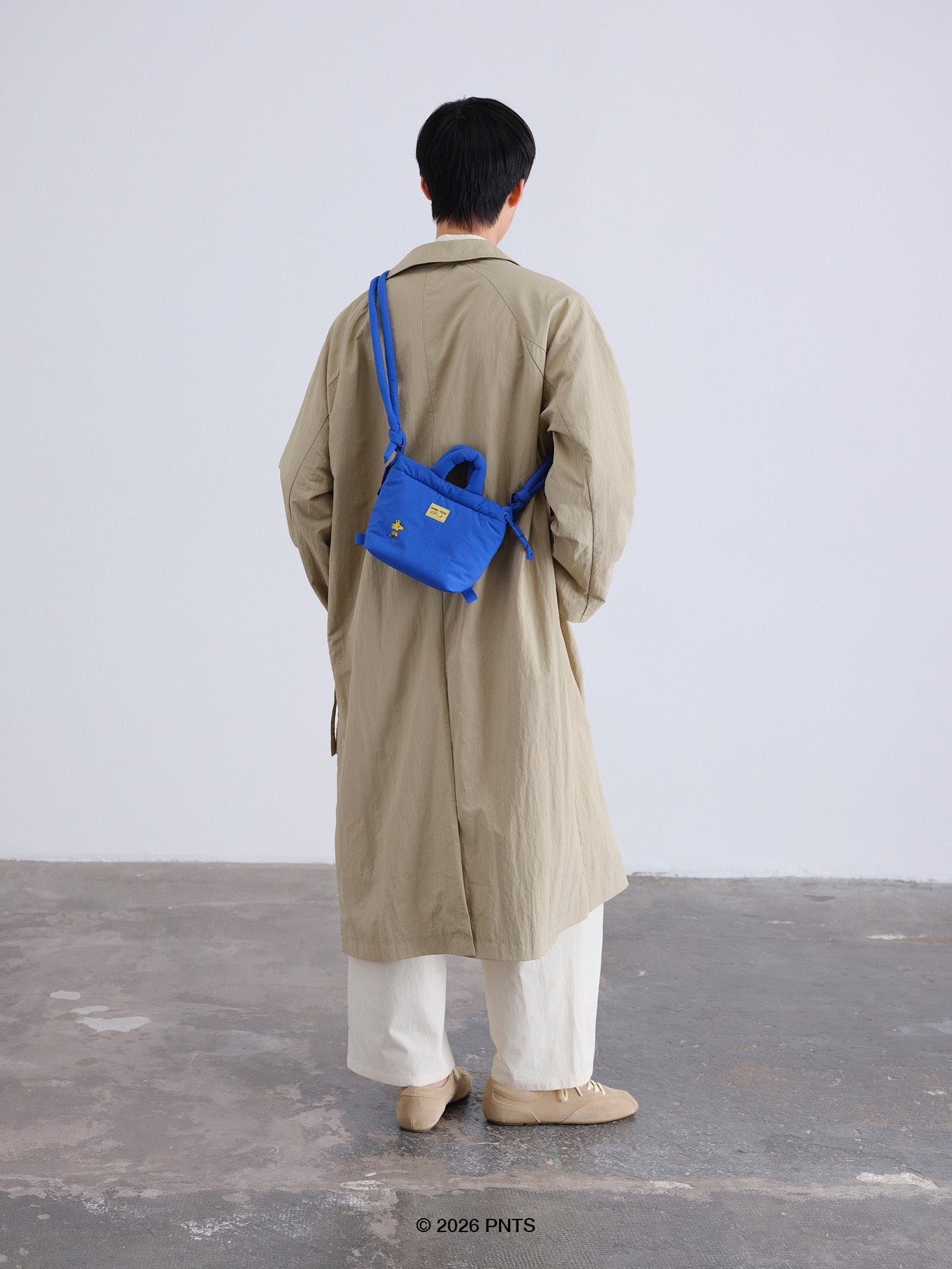 公式】OLEND オレンド Micro Ona Soft Bag バッグ Peanuts - Cobalt