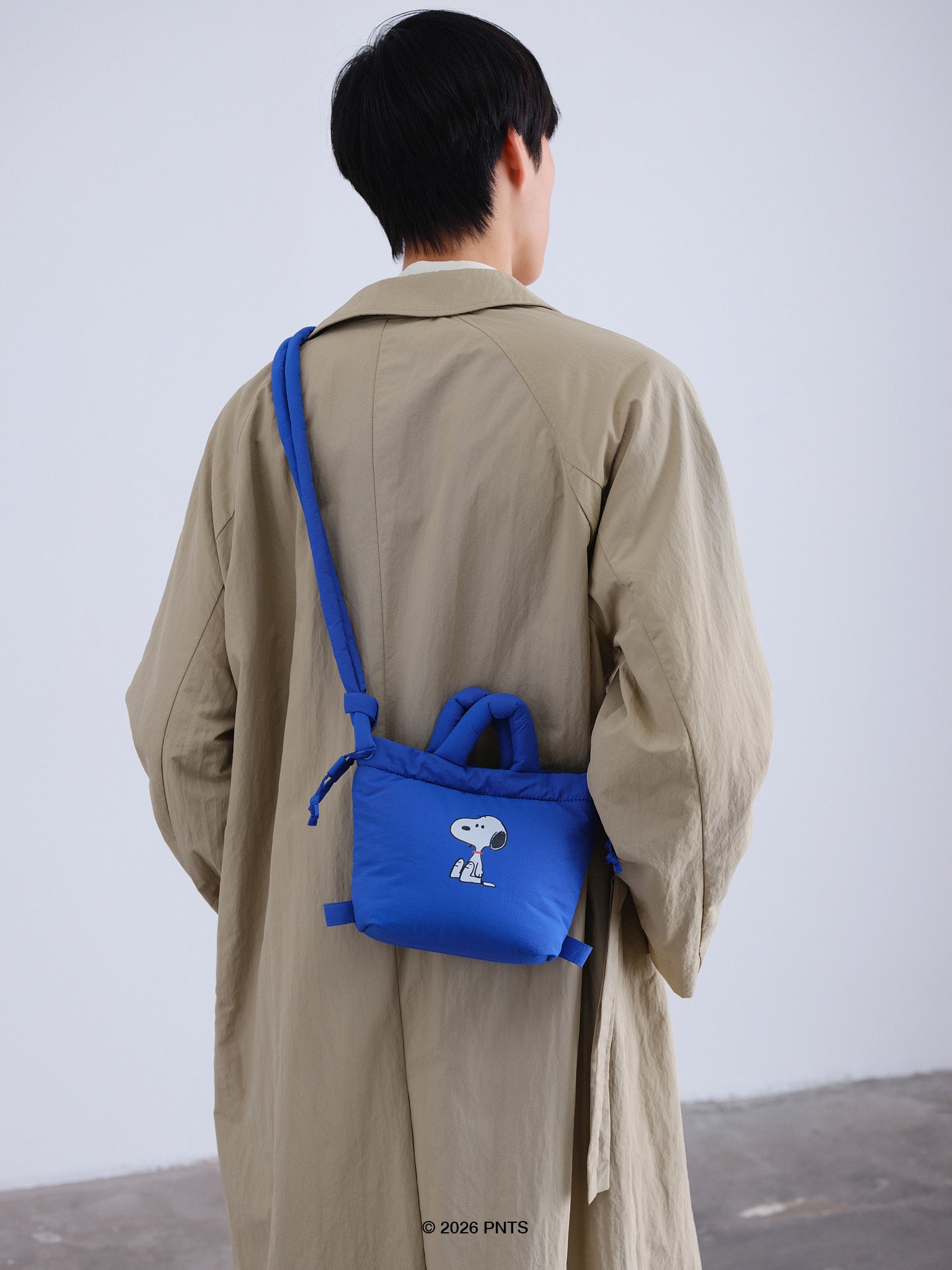 19時まで！OLEND Micro Ona Soft Bag Cobalt 公式】OLEND オレンド Micro Ona Soft Bag バッグ Peanuts - Cobalt