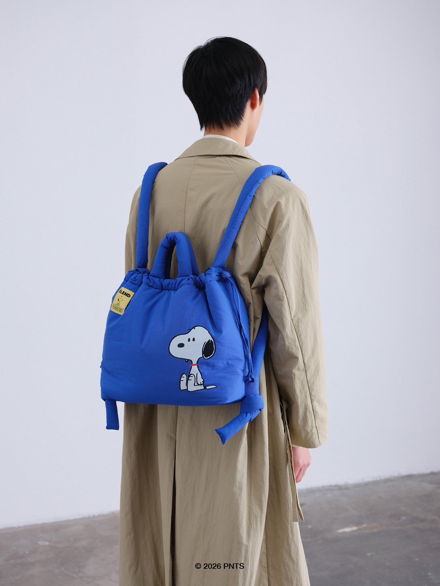 公式】OLEND オレンド Ona Soft Bag バッグ Peanuts - Cobalt Blue