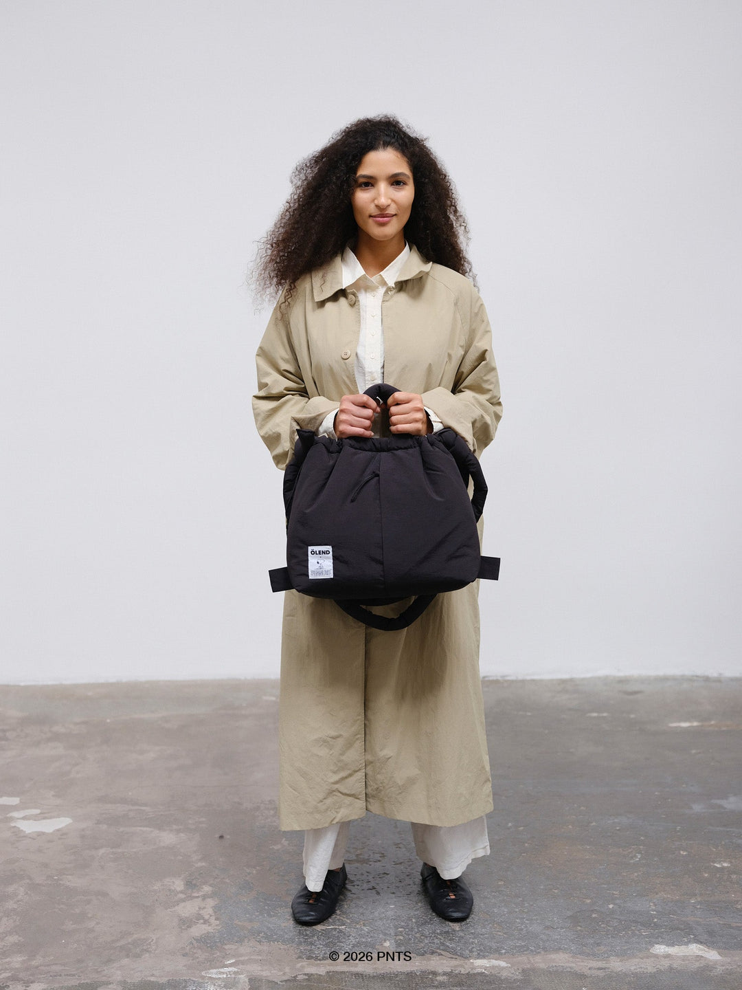 Ona Soft Bag | Peanuts - Black