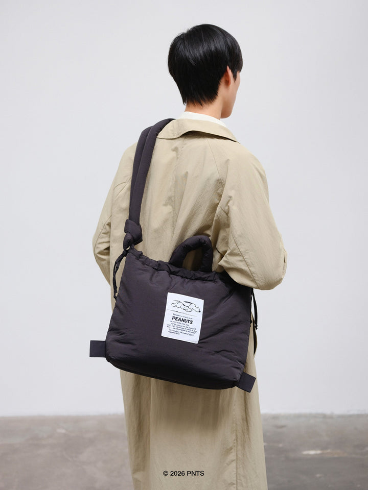 Ona Soft Bag | Peanuts - Black