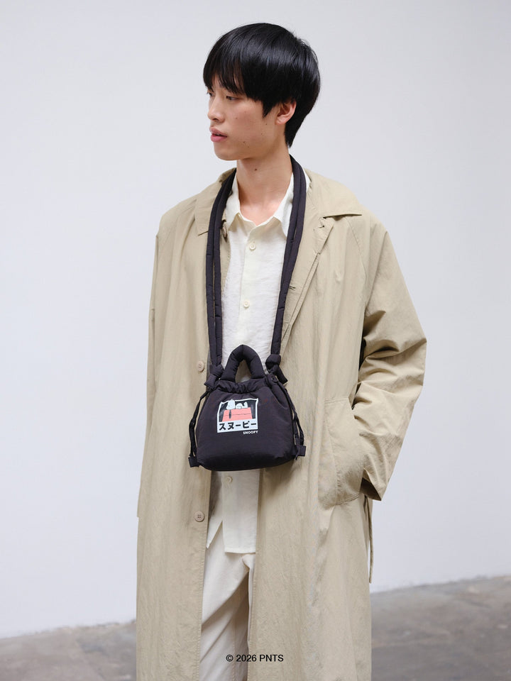 Micro Ona Soft Bag | Peanuts - Black