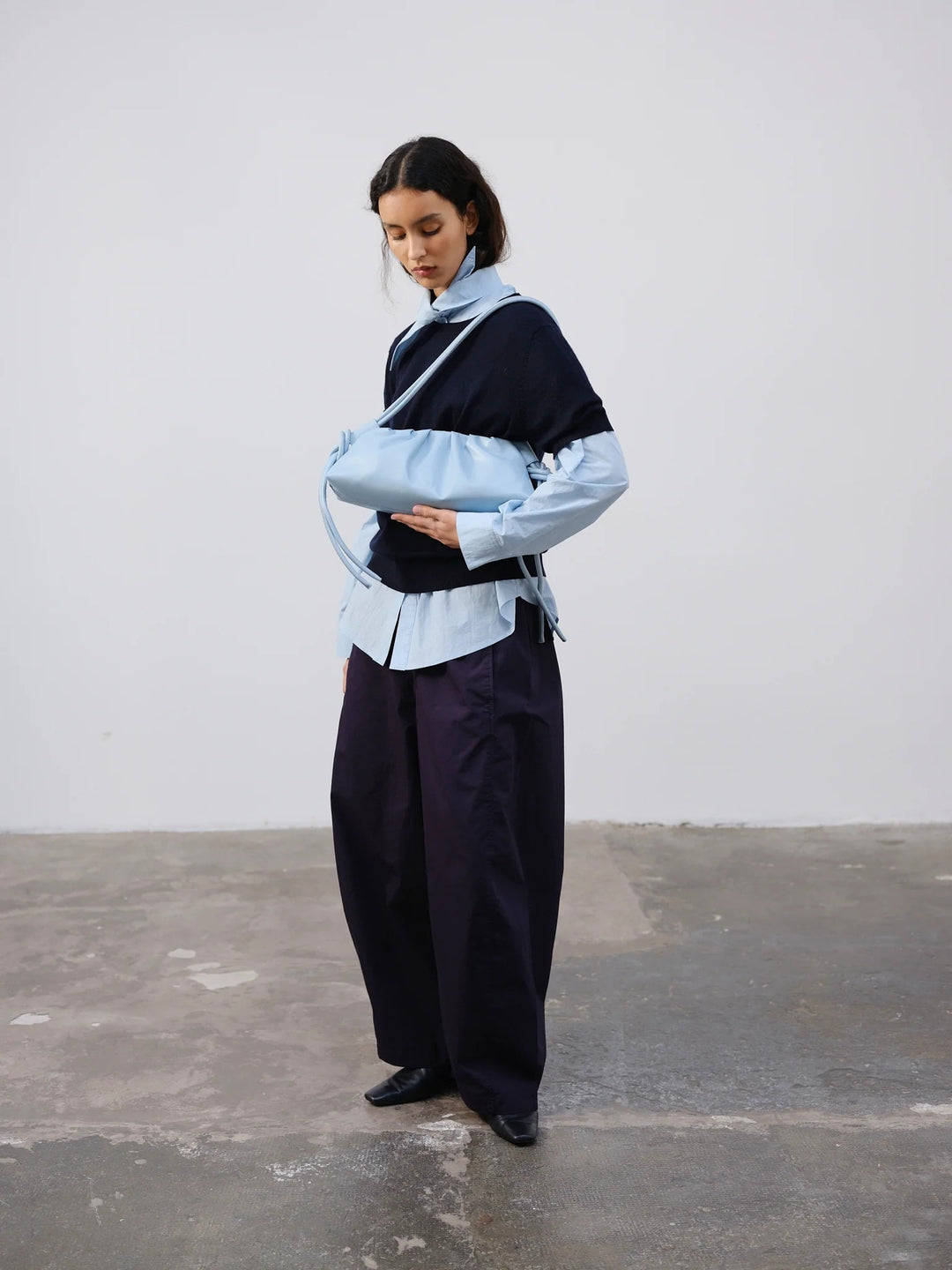 Dumpling Bag | Baby Blue