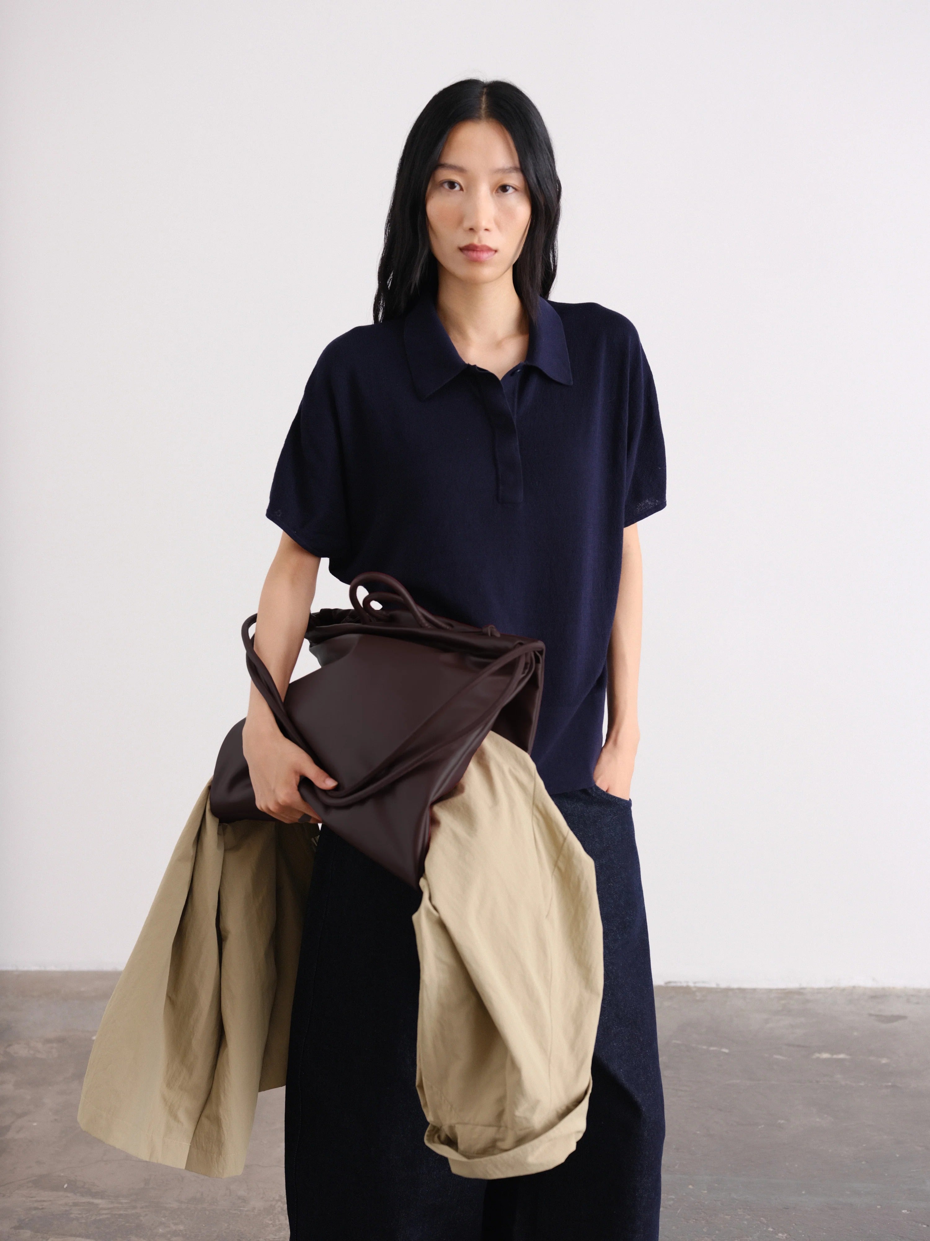 公式】OLEND オレンド Folded Bag バッグ Dark Chocolate – CHELSEA