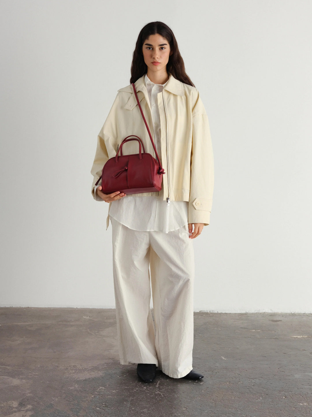 Mini Brooklyn Bag | Cherry Red