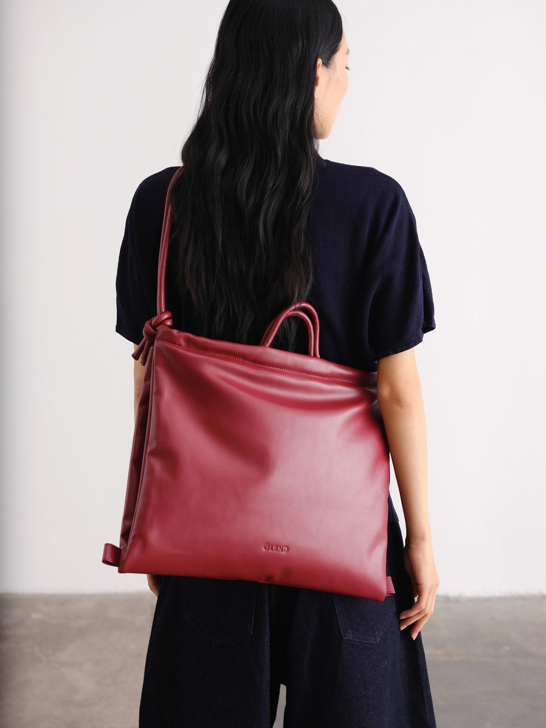 【EC限定販売】Folded Bag | Cherry Red