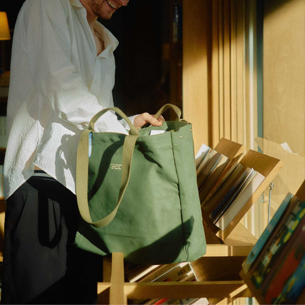 Library Tote | Olive