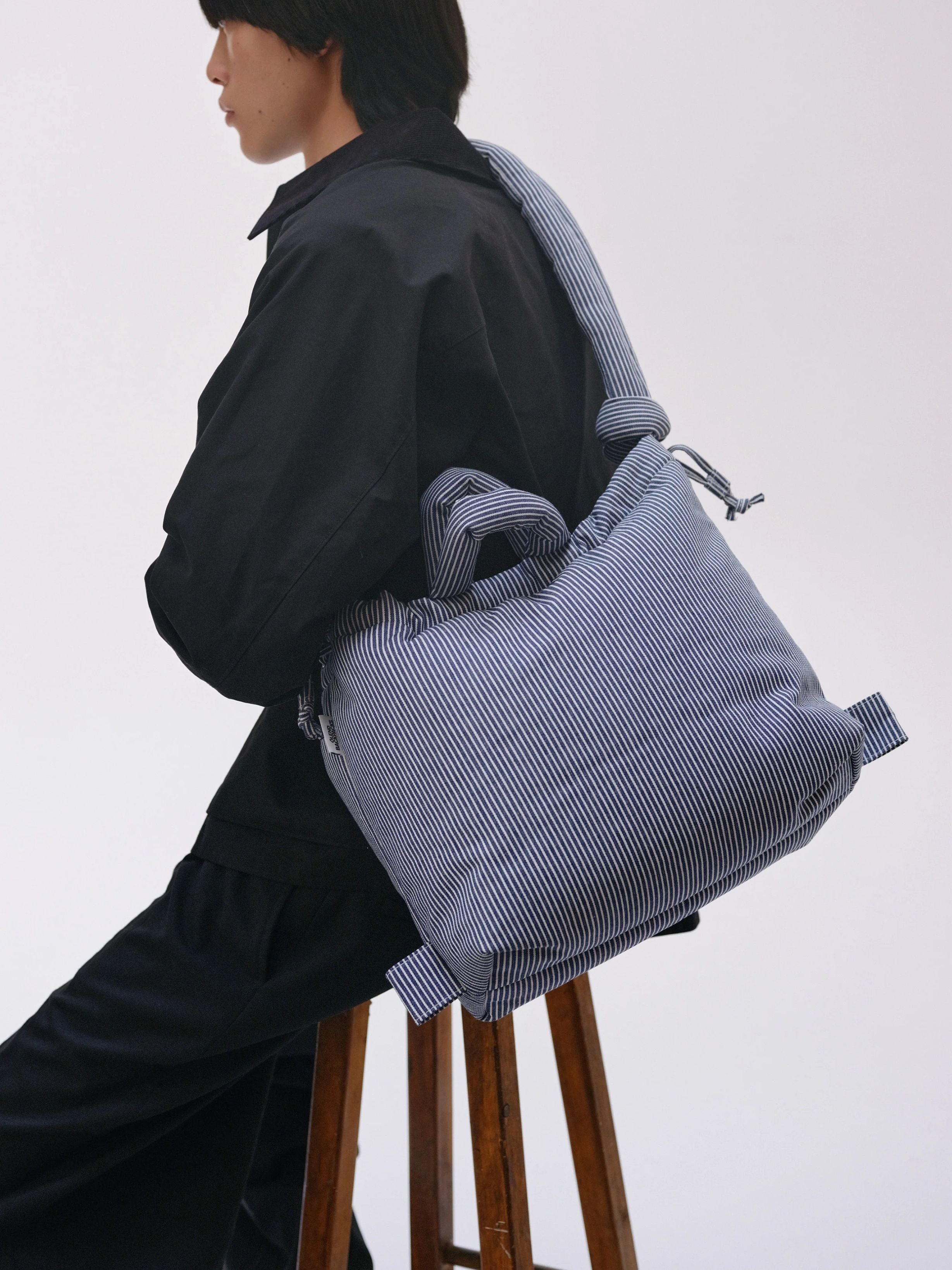 公式】ÖLEND オレンド Ona Soft Bag バッグ Navy Stripes Cotton – CHELSEA