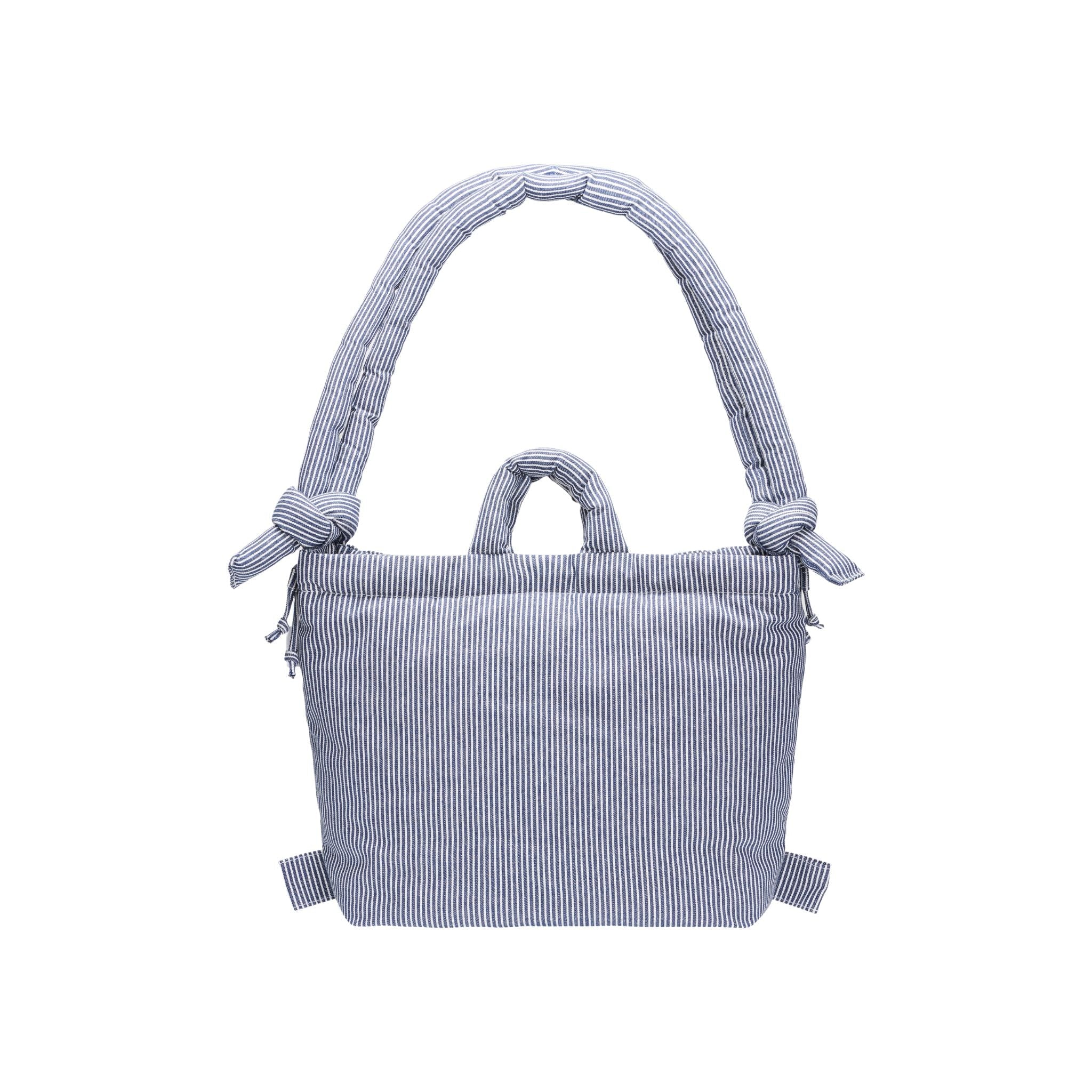 公式】ÖLEND オレンド Ona Soft Bag バッグ Navy Stripes Cotton