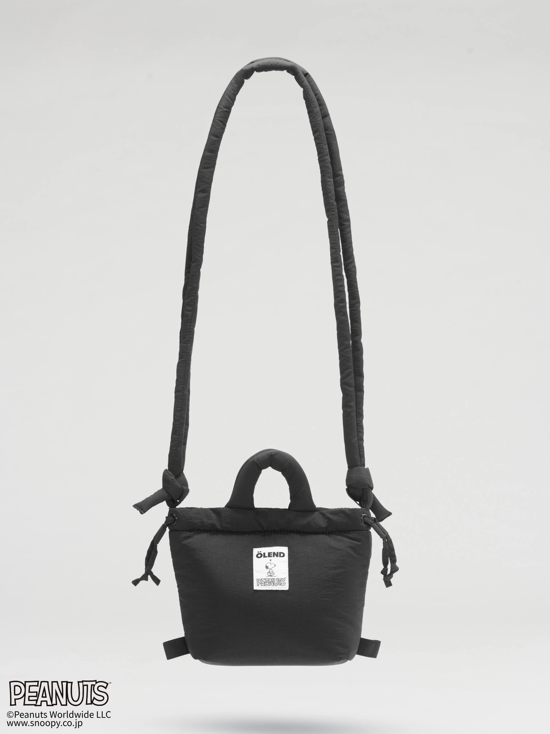 Micro Ona Soft Bag | Peanuts - Black