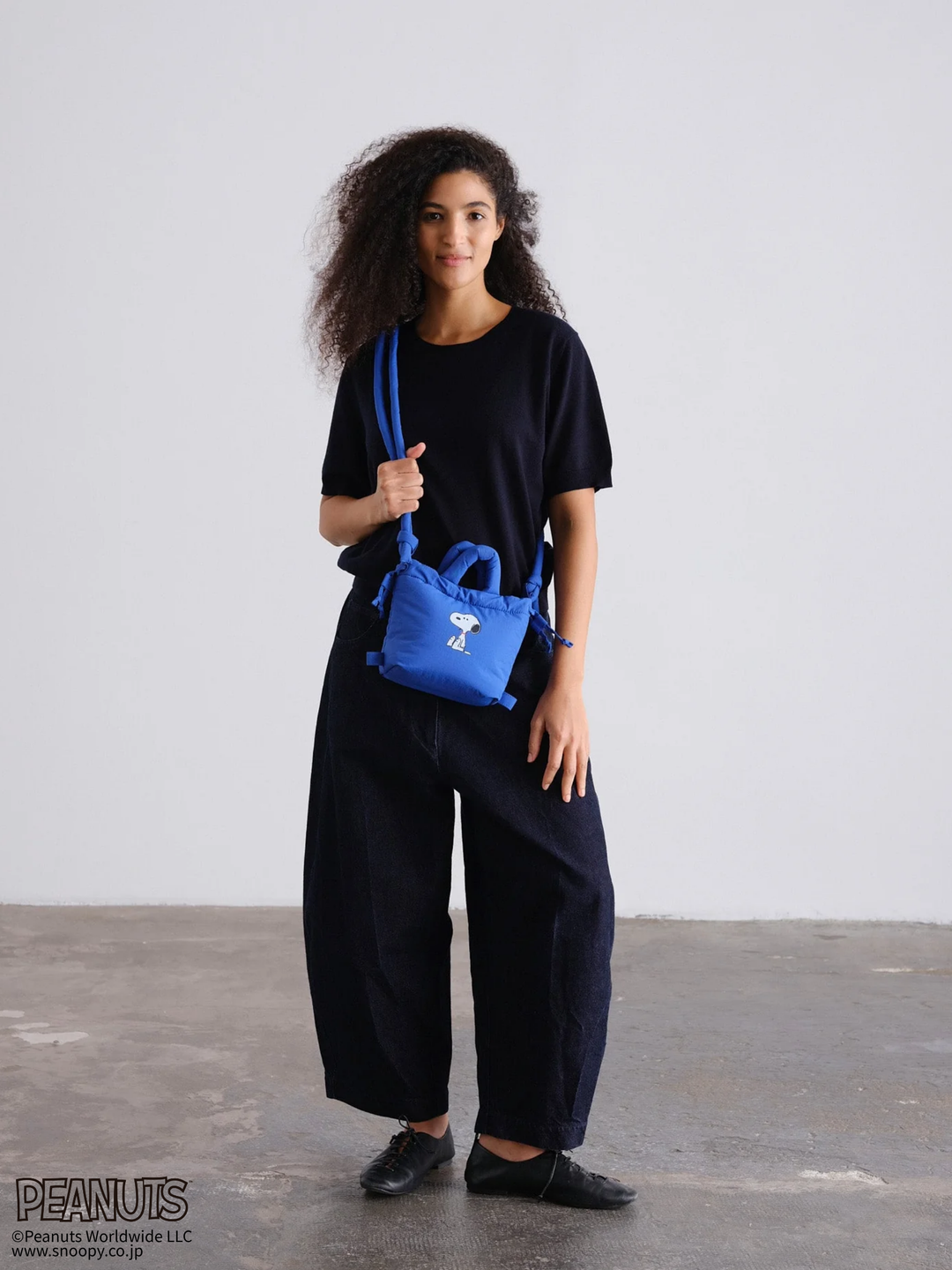 Micro Ona Soft Bag | Peanuts - Cobalt Blue