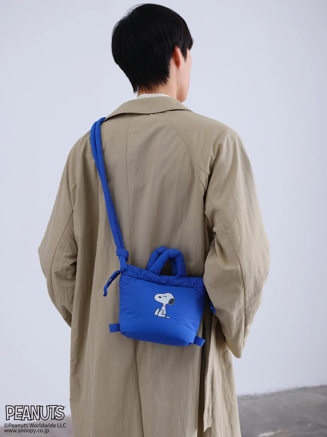 Micro Ona Soft Bag | Peanuts - Cobalt Blue