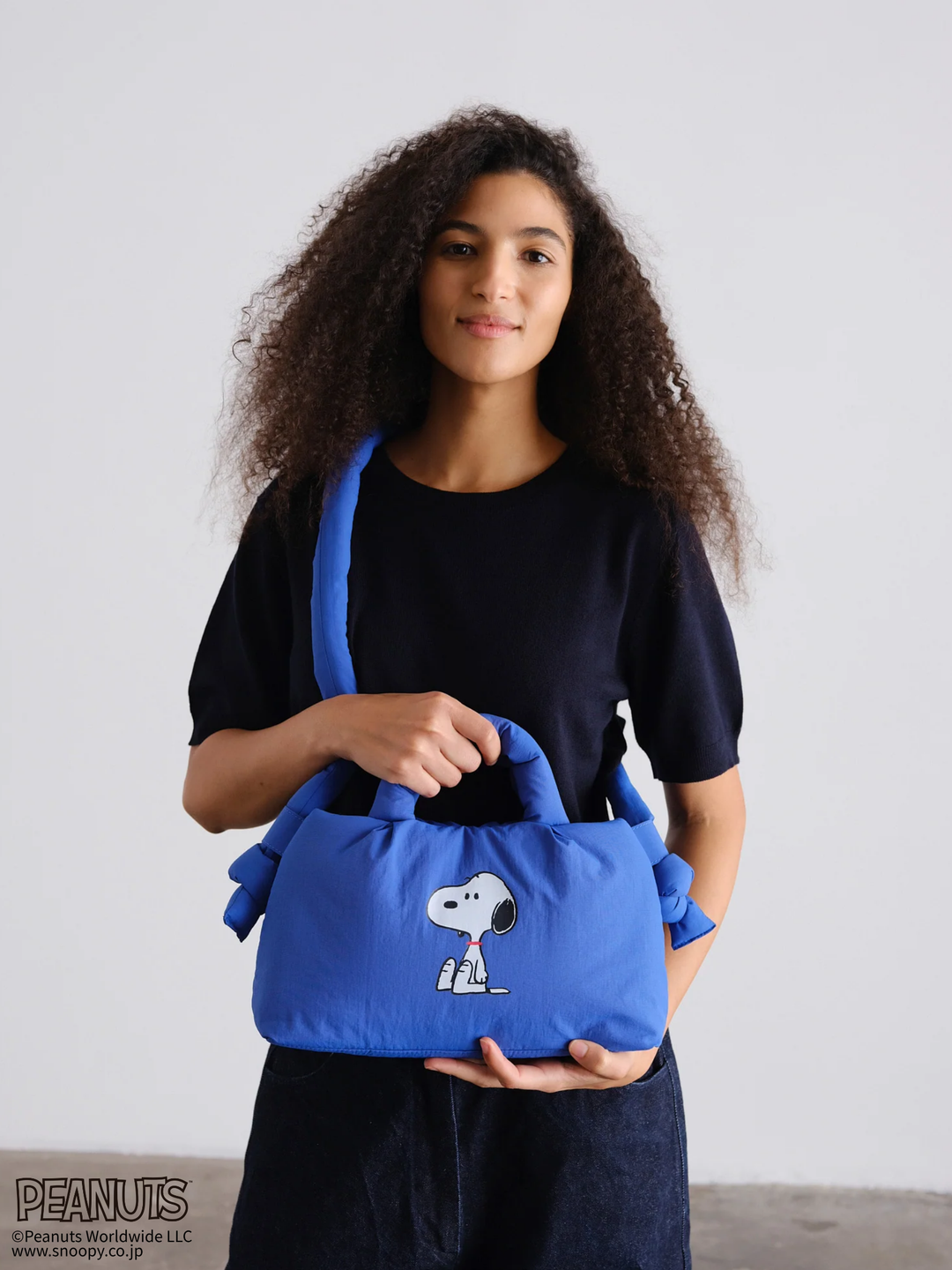 MiniOna Soft Bag | Peanuts - Cobalt Blue