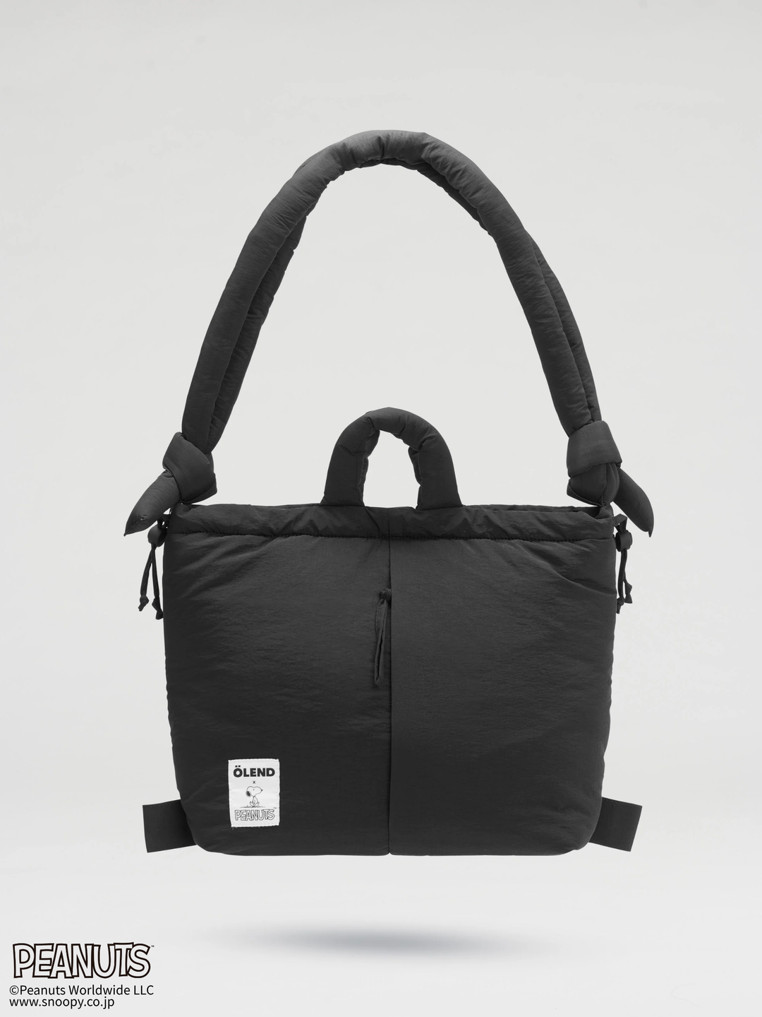 Ona Soft Bag | Peanuts - Black