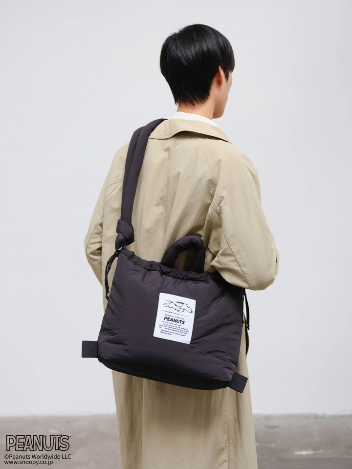 Ona Soft Bag | Peanuts - Black