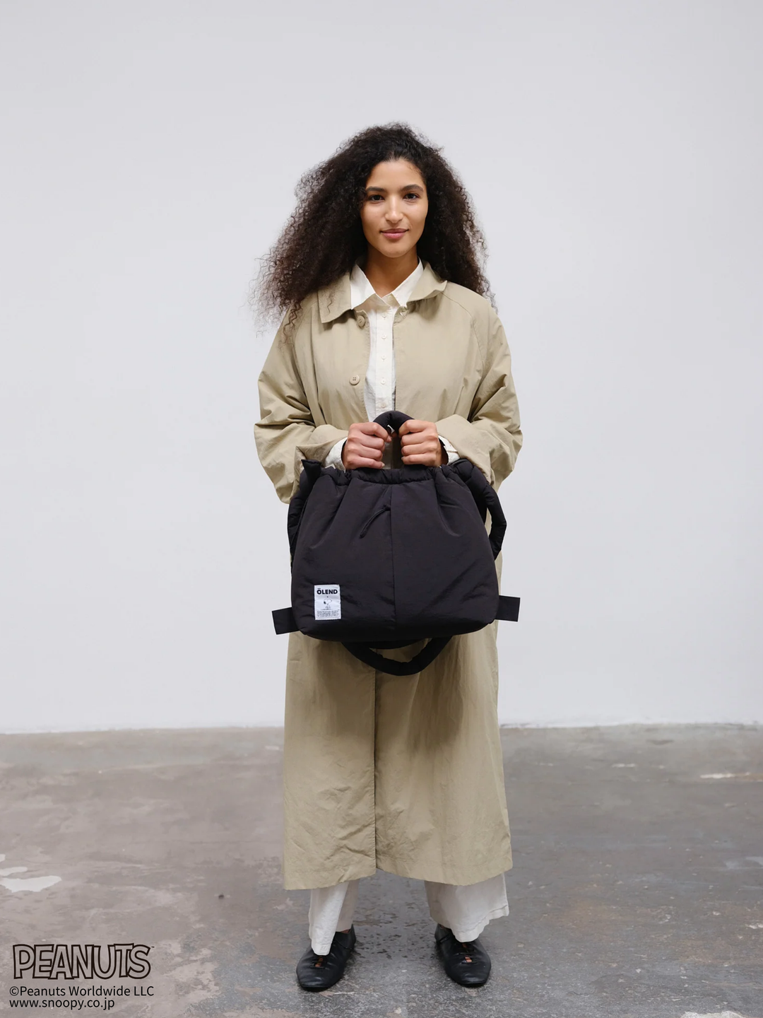 Ona Soft Bag | Peanuts - Black