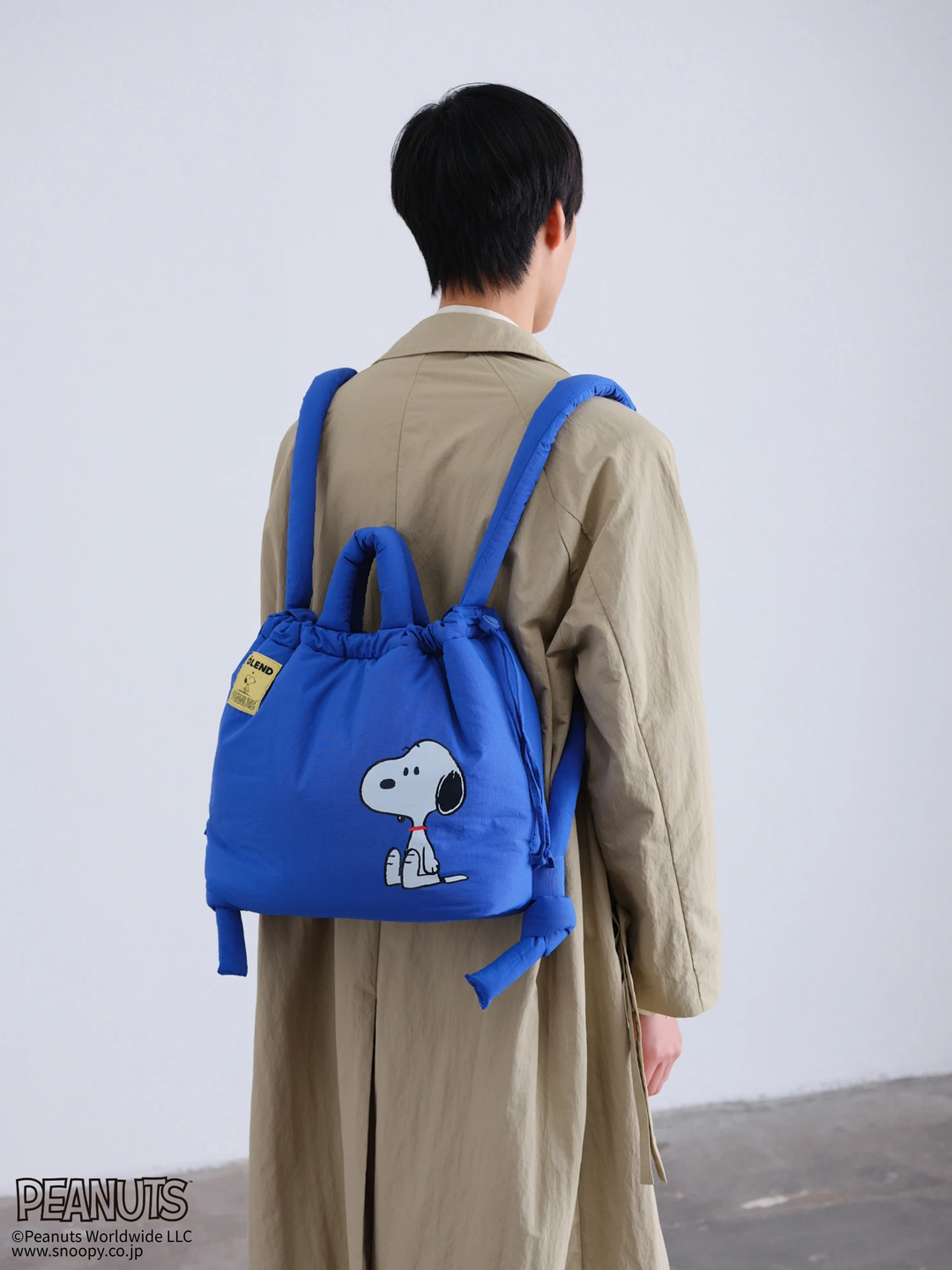 Ona Soft Bag | Peanuts - Cobalt Blue