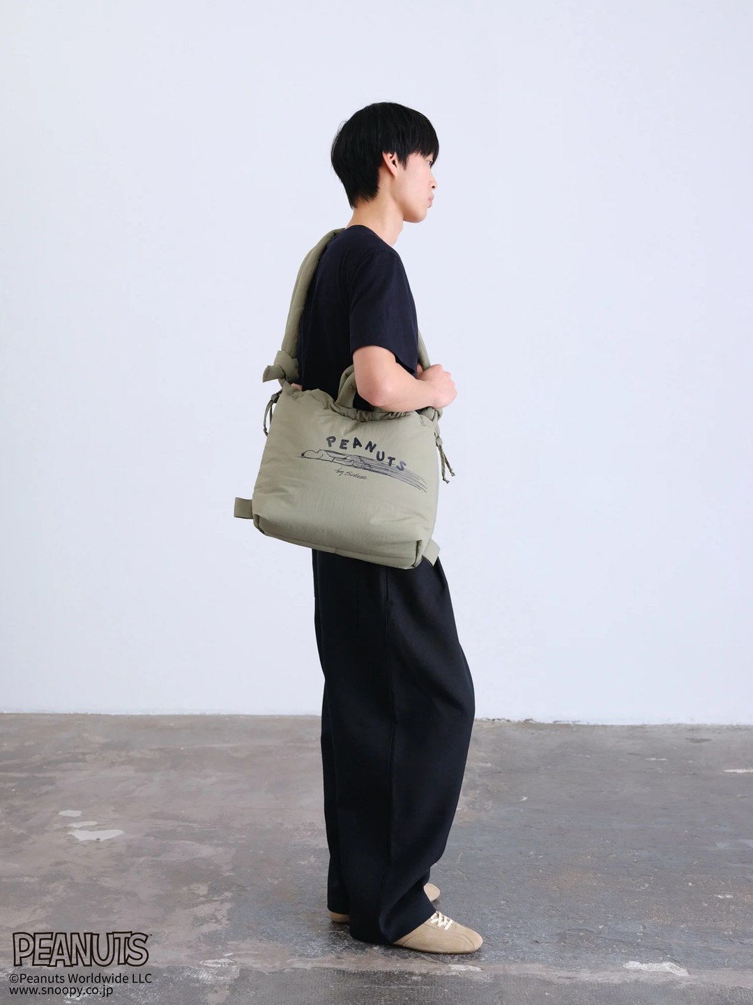 Ona Soft Bag | Peanuts - Sage