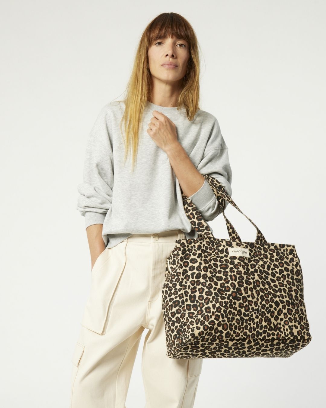 Celestins ハンドバッグ | Leopard Beige Sand