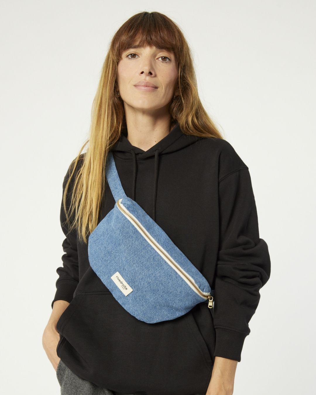 Custine ボディバッグ | Stone Washed Denim