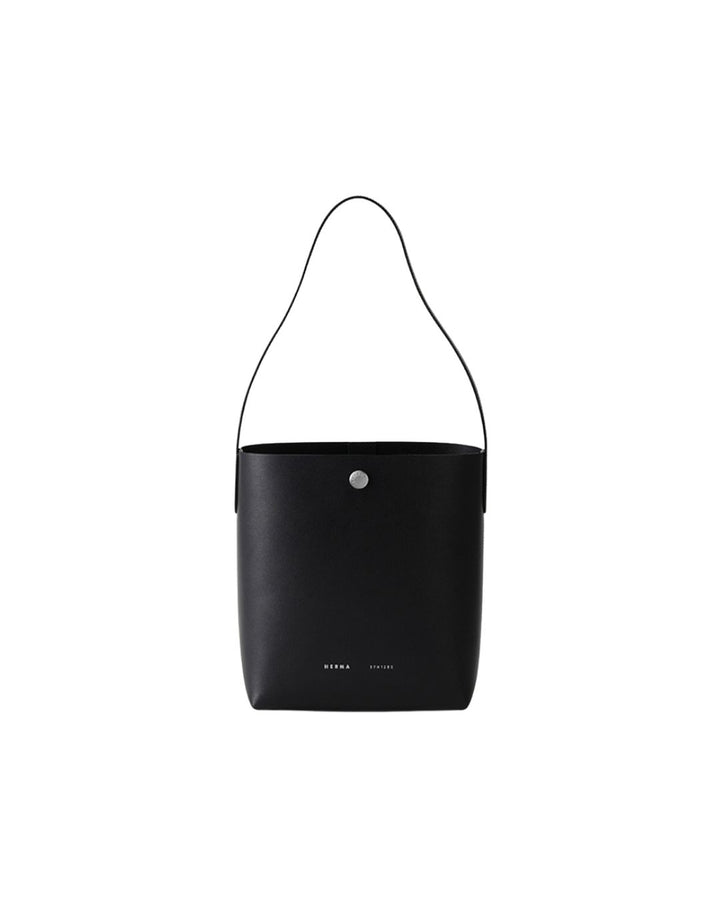 Small Cabas Shoulder Bag | Black