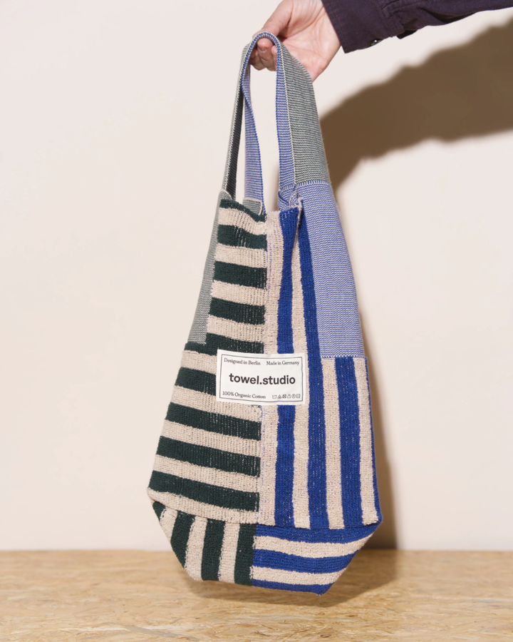 Crosswalk ミニトートバッグ | Forest Blue