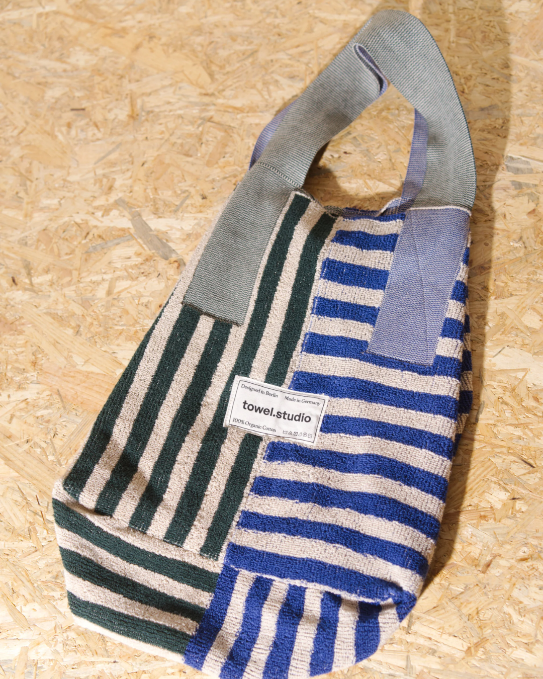 Crosswalk ミニトートバッグ | Forest Blue