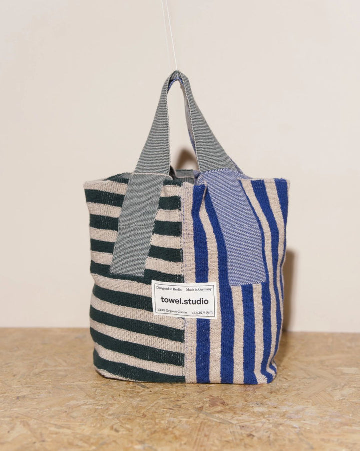 Crosswalk トートバッグ | Forest Blue