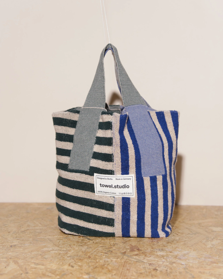 Crosswalk トートバッグ | Forest Blue